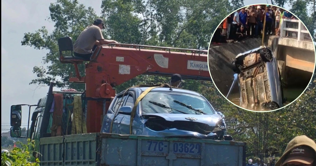 Thông tin bất ngờ vụ th::i th::ể đôi nam nữ và ô tô ch::ìm dưới kênh ở Gia Lai: Dữ liệu camera hé l::ộ diễn biến trước tai nạn