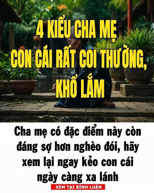 Cha mẹ có đặc điểm này còn đáng s/ợ hơn ngh/èo đó/i, hãy xem lại ngay kẻo con cái ngày càng xalánh
